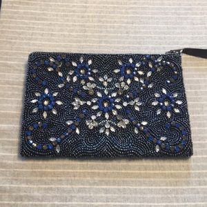 Anthropologie Beaded Clutch